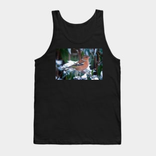 Male Chaffinch Garden Bird Tank Top